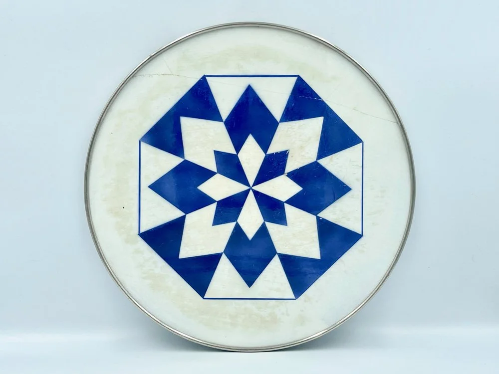 Round Art Deco Tray, Germany, 1940s