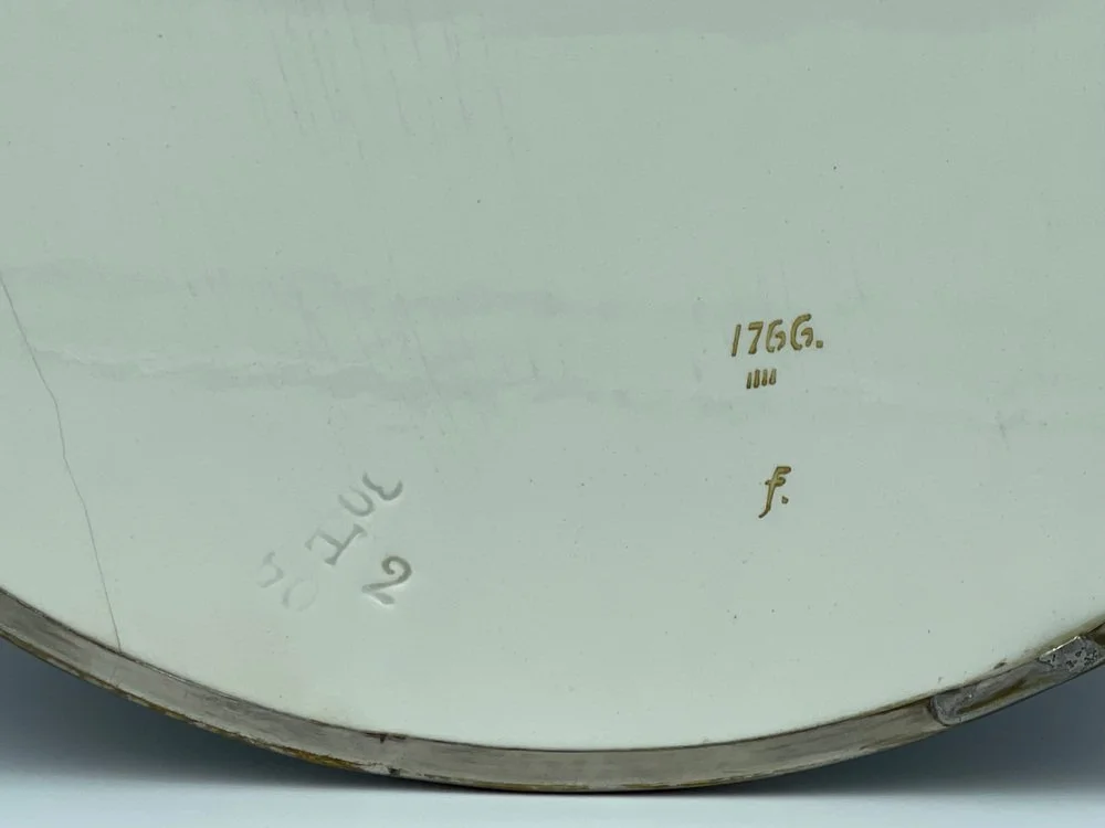 Round Art Deco Tray, Germany, 1940s