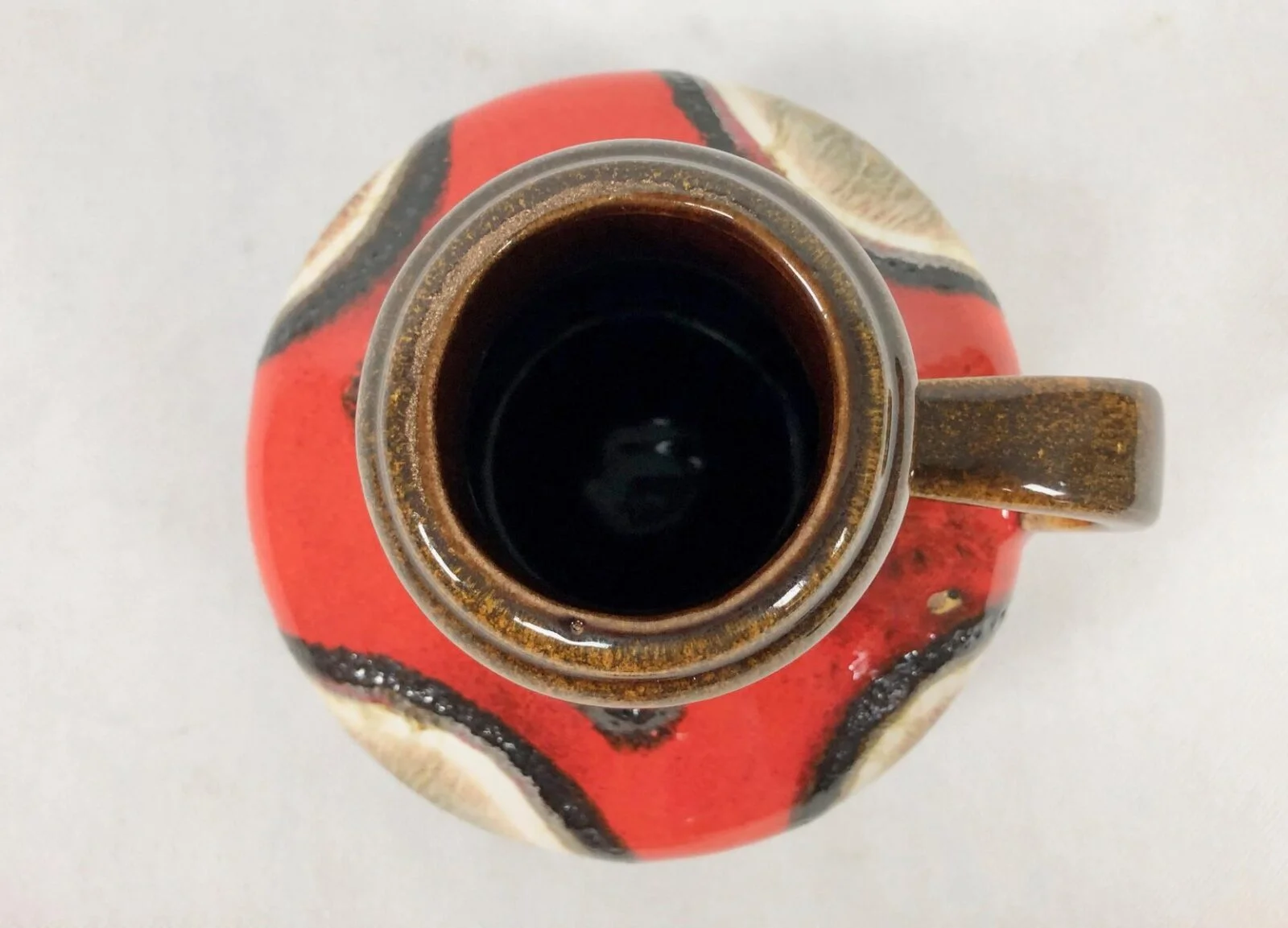 Glazed Pitcher, Scheurich, Germany, 1960s