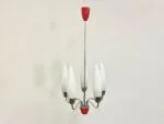 Ceiling lamp, Josef Hurka, Napako, Czechoslovakia, 1960s