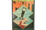 Framed poster “Knockout”, designed by Andrzej Krajewski, 1973