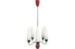 Ceiling lamp, Josef Hurka, Napako, Czechoslovakia, 1960s