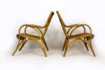 Rattan Furniture Set, Czechoslovakia, 1960s