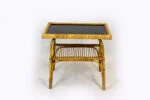 Rattan Furniture Set, Czechoslovakia, 1960s