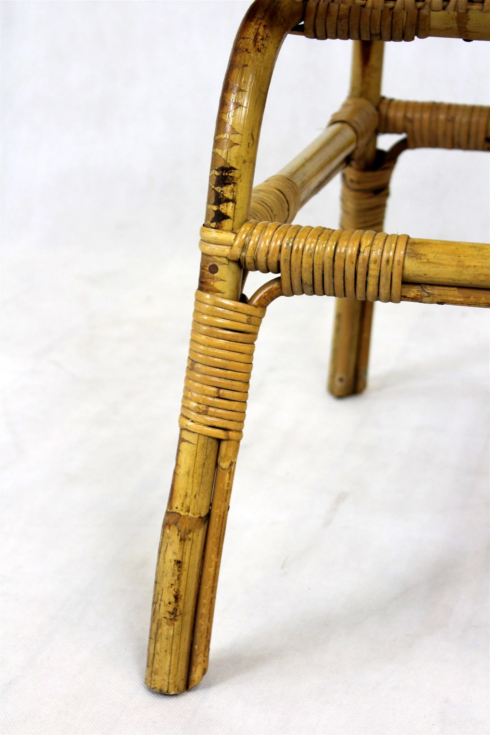 Rattan Furniture Set, Czechoslovakia, 1960s