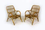 Rattan Furniture Set, Czechoslovakia, 1960s
