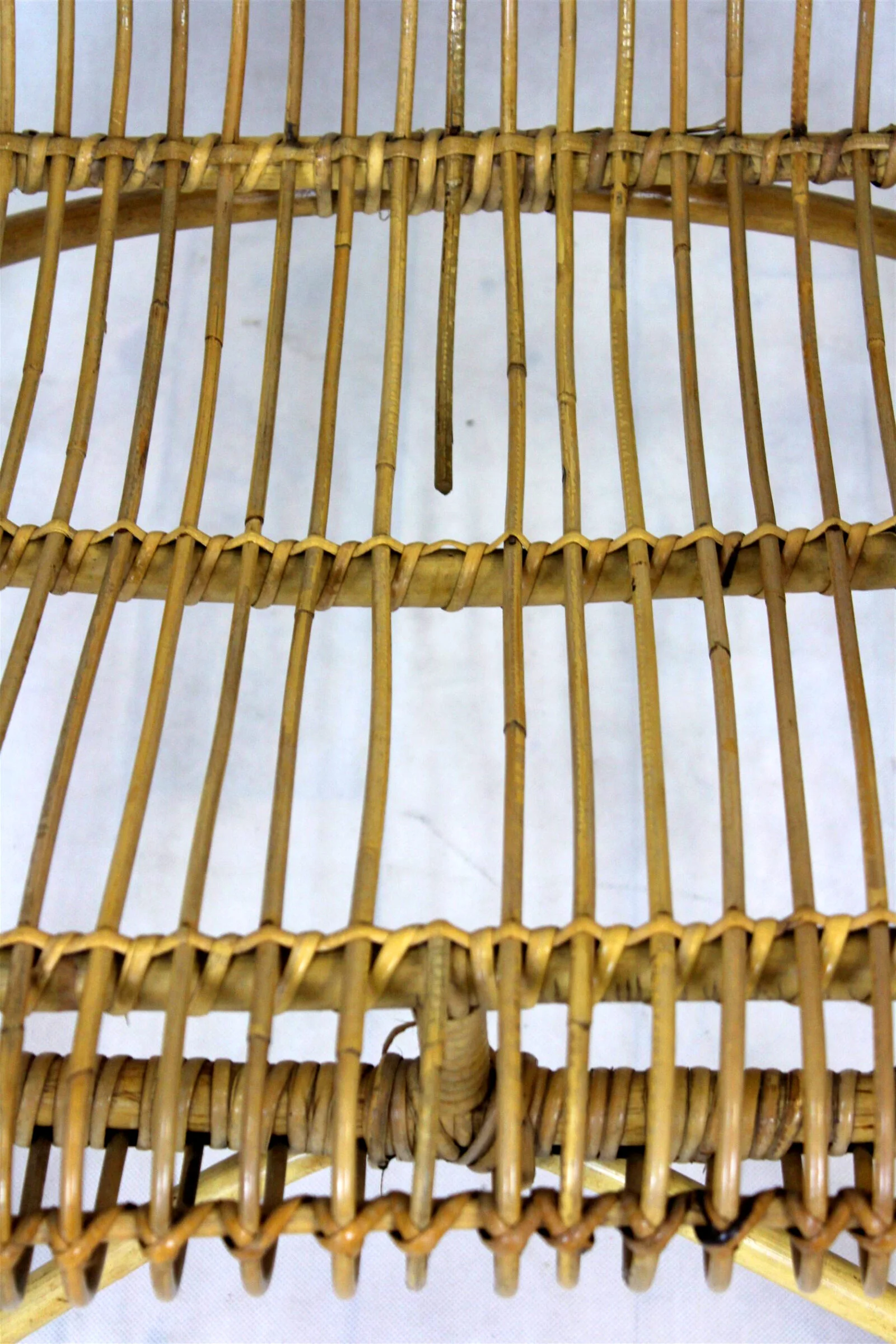 Rattan Furniture Set, Czechoslovakia, 1960s