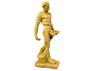 "Sower" Sculpture, Czechoslovakia, 1940s