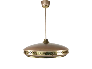 UFO ceiling lamp, L'udib, Czechoslovakia, 1950s