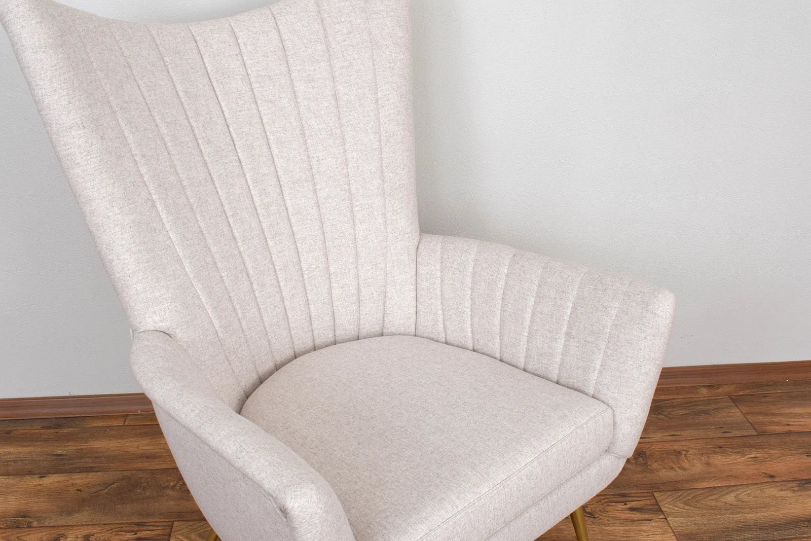 Wingback armchair, Italy, 1960s