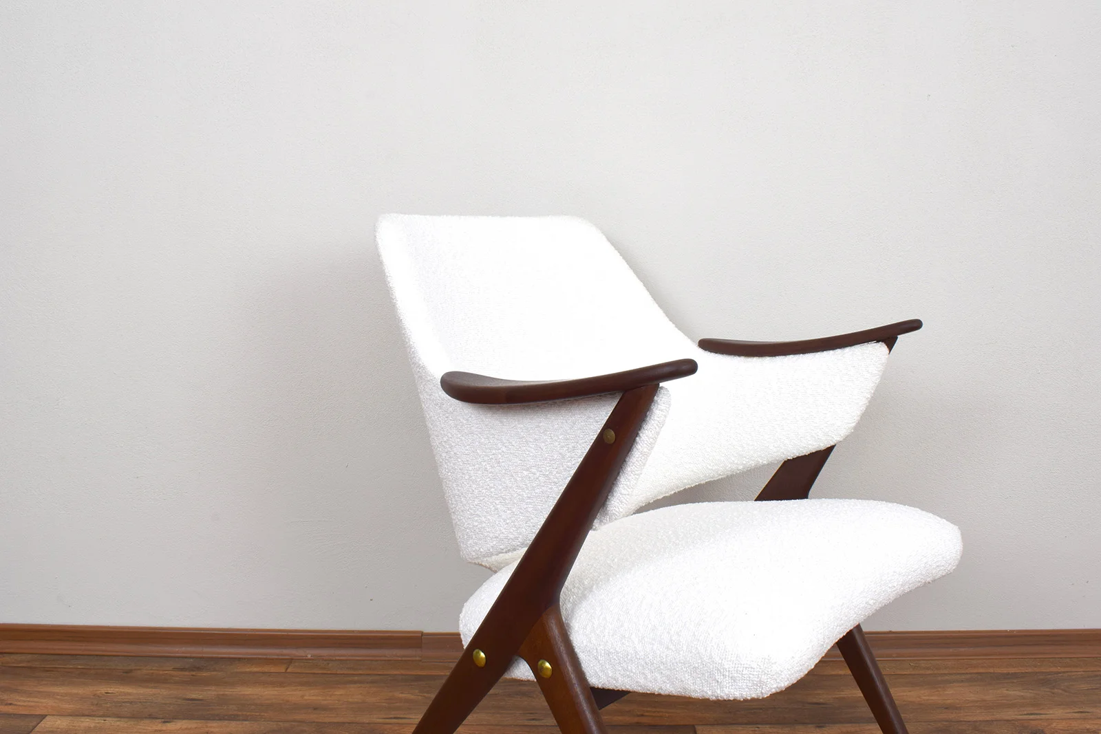 Pair of Knott Armchairs, Brunstad Møbelfabrikk, Norway, 1960s