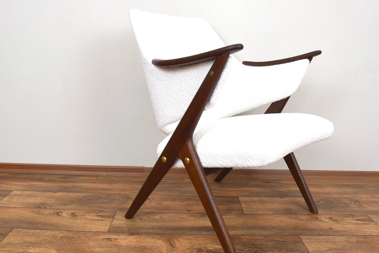 Pair of Knott Armchairs, Brunstad Møbelfabrikk, Norway, 1960s
