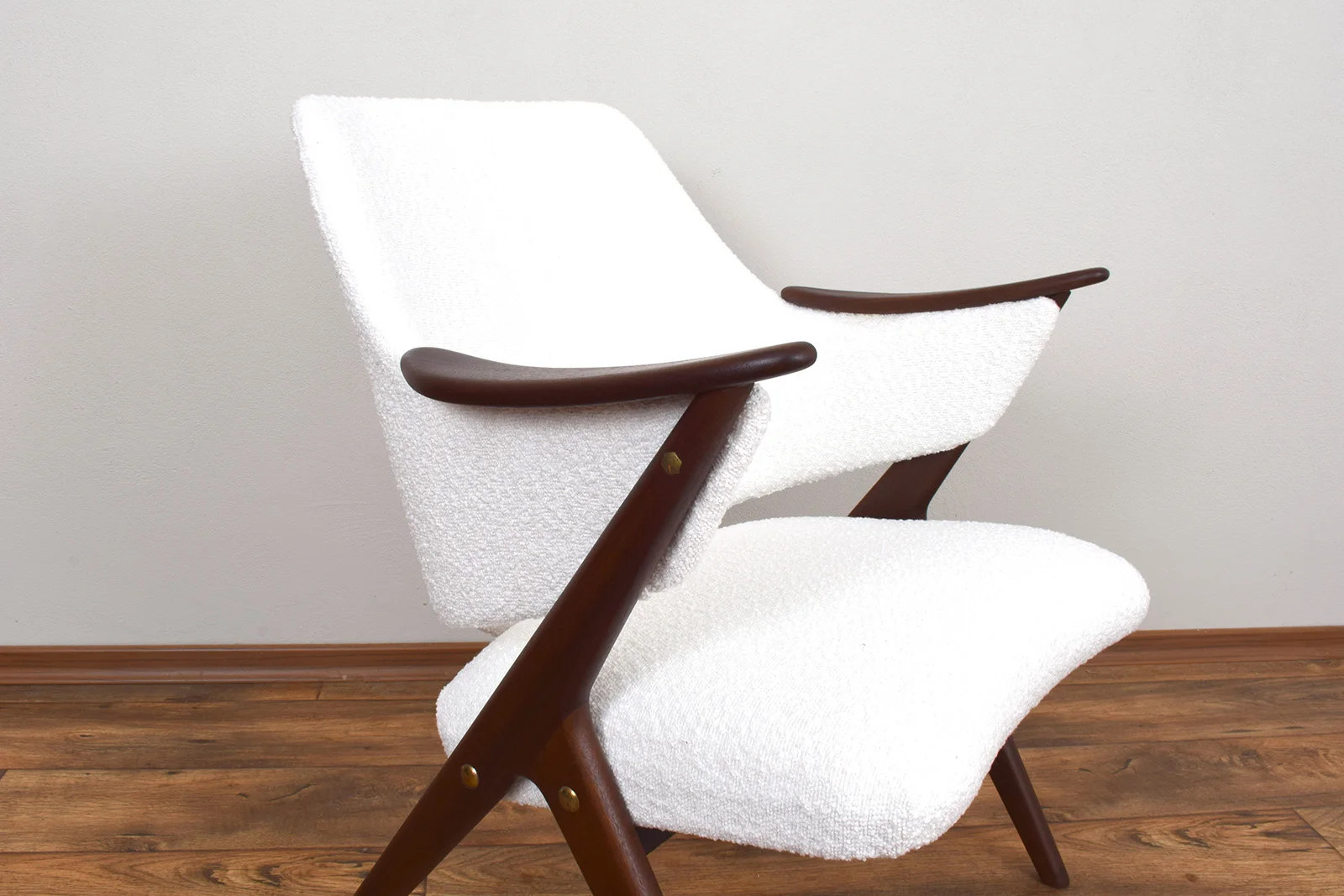 Pair of Knott Armchairs, Brunstad Møbelfabrikk, Norway, 1960s