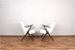 Pair of Knott Armchairs, Brunstad Møbelfabrikk, Norway, 1960s