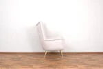Wingback armchair, Italy, 1960s