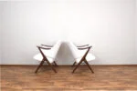 Pair of Knott Armchairs, Brunstad Møbelfabrikk, Norway, 1960s