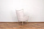 Wingback armchair, Italy, 1960s