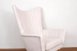 Wingback armchair, Italy, 1960s