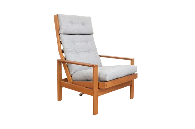 Armchair designed by Leif Alring, Madsen & Schubell, Denmark, 1960s