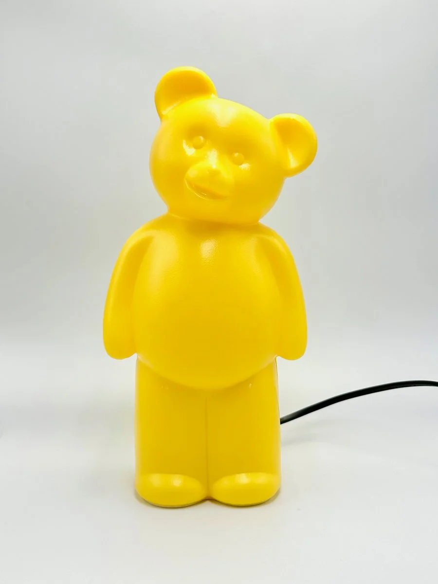 Teddy bear lamp, Blick Art Creativ, Germany, 1990s