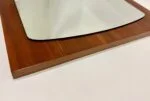 Mirror, teak, Germany, 1970s