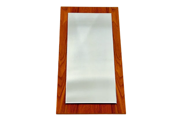 Mirror, teak, Germany, 1970s