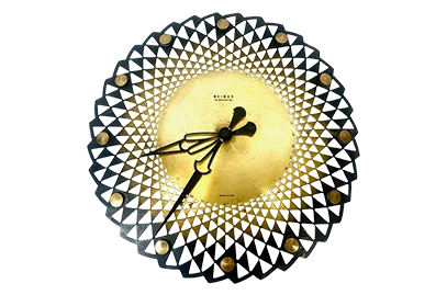Wall clock, Weimar, Germany, 1960s