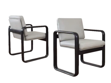 Pair of armchairs designed by Burkhard Vogtherr, Rosenthal, Germany, 1970s
