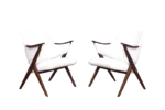 Pair of Knott Armchairs, Brunstad Møbelfabrikk, Norway, 1960s