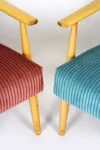 Pair of vintage armchairs, Poland, 1960s