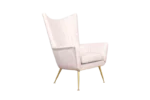 Wingback armchair, Italy, 1960s