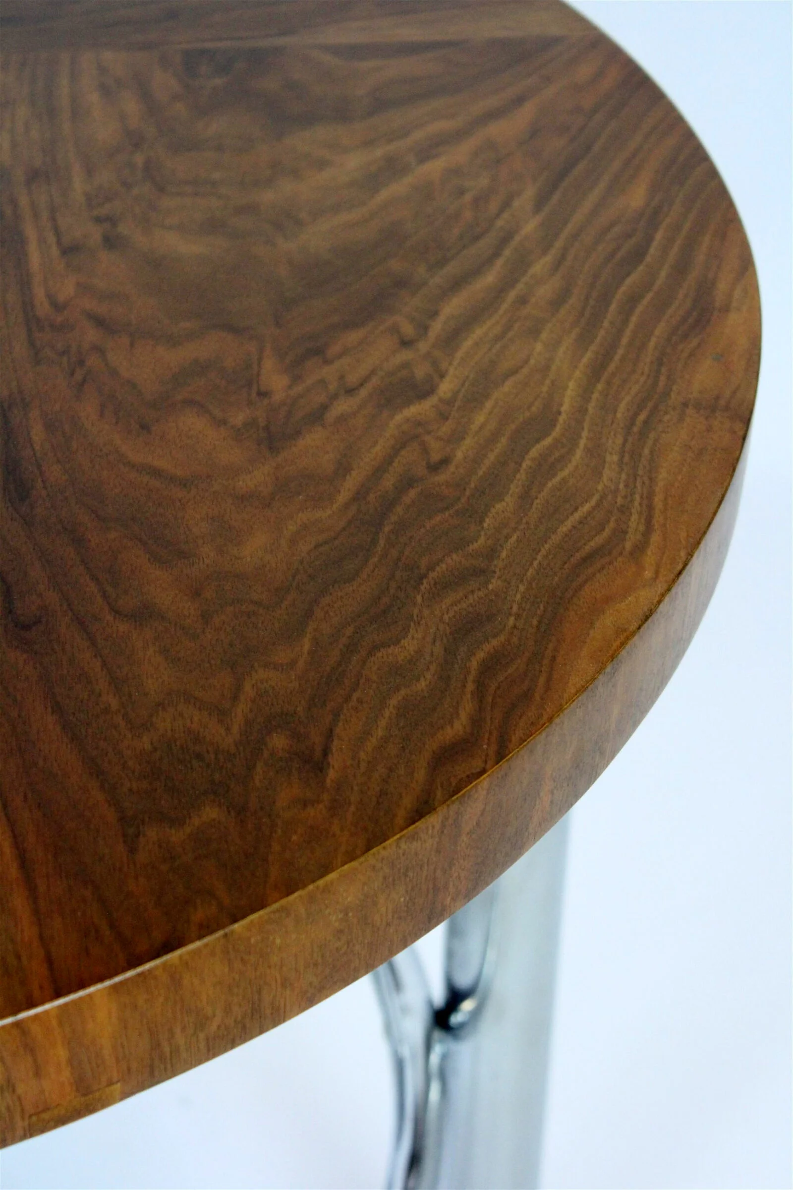 Round table, designed by Robert Slezak, Czechoslovakia, 1930s