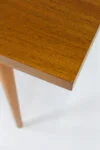 Mahogany coffee table, designed by Frantisek Mezulani, UP Zavody, 1969