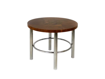 Round table, designed by Robert Slezak, Czechoslovakia, 1930s