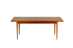 Mahogany coffee table, designed by Frantisek Mezulani, UP Zavody, 1969