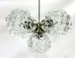 Chandelier, Kamenický Šenov, Czechoslovakia, 1960