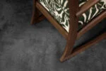 Wooden rocking armchair, Denmark, 1960s
