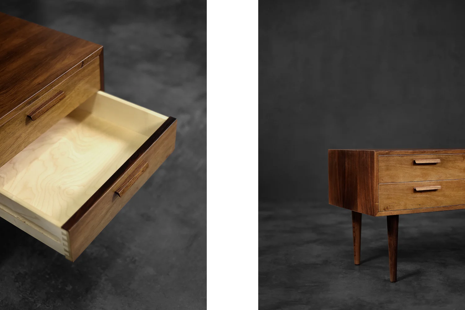 Rosewood sideboard, designed by Kai Kristiansen, Feldballes Møbelfabrik, Denmark, 1960s