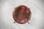 Industrial swivel stool, PRL, 1950s