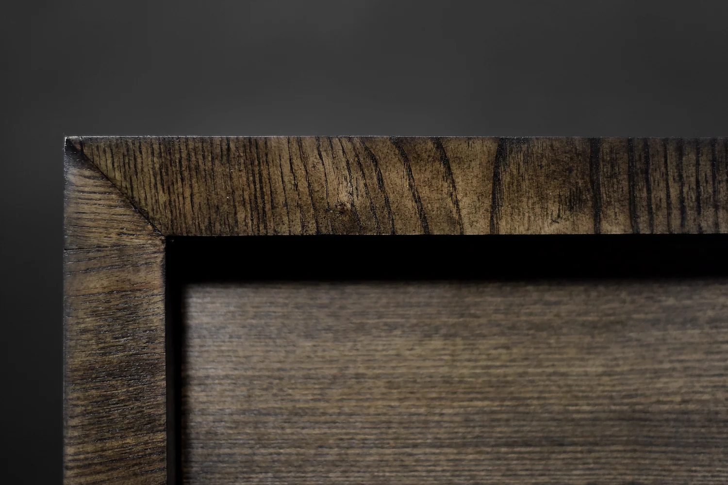 Sideboard with metal handles, ash, Scandinavia, 1960s