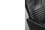 Pair of vintage leather armchairs, Ire Möbel AB, Sweden, 1970s
