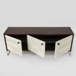 Vintage sideboard with relief, Germany, 1960s
