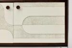 Vintage sideboard with relief, Germany, 1960s