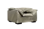 Monza leather armchair, designed by Jens Juul Eilersen, Niels Eilersen A/S, Denmark, 1970s