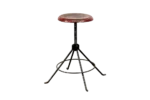 Industrial swivel stool, PRL, 1950s