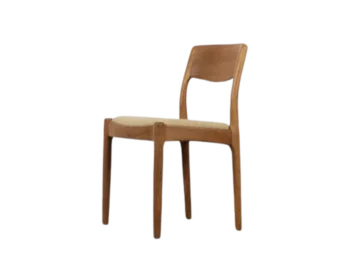 Teak chair, designed by Juul Kristensen, JK Denmark, Denmark, 1960s