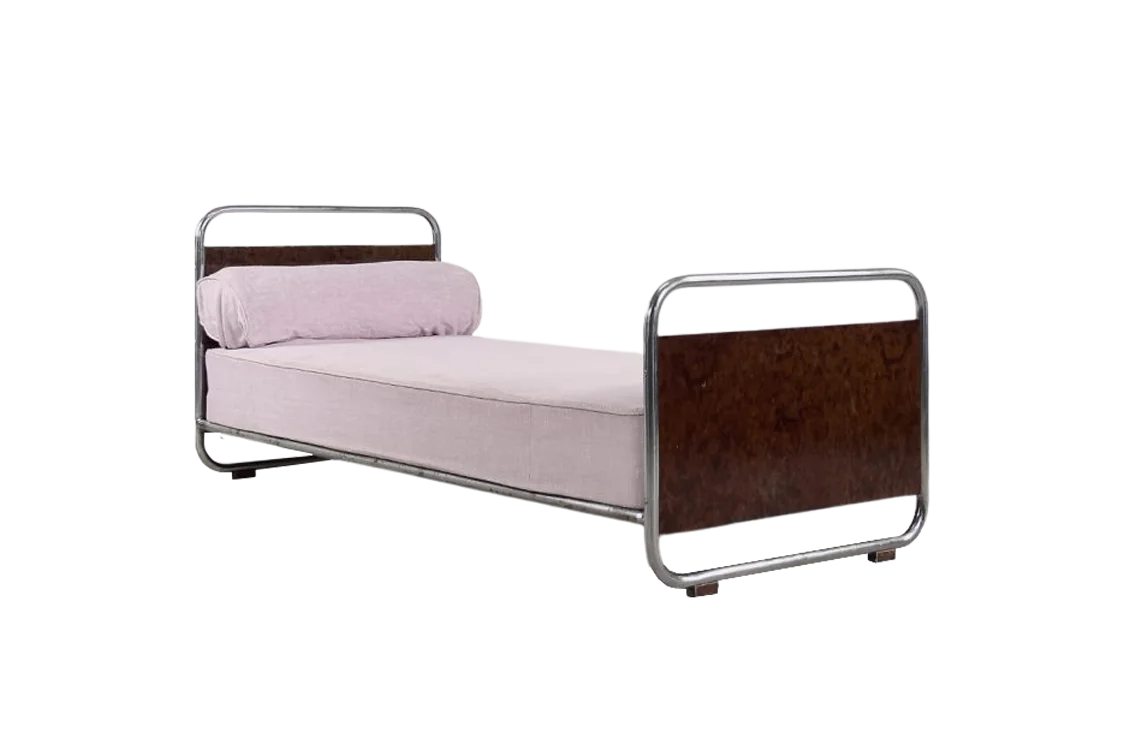 Art Deco single bed, 1920s