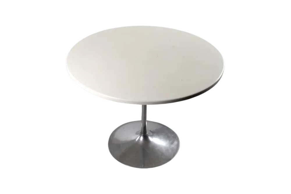 Modernist round table, Scandinavia, 1970s