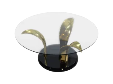 Round cocktail table, United States, 1970s