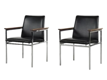 Pair of armchairs designed by Sigvard Bernadotte, France & Søn, Denmark, 1960s